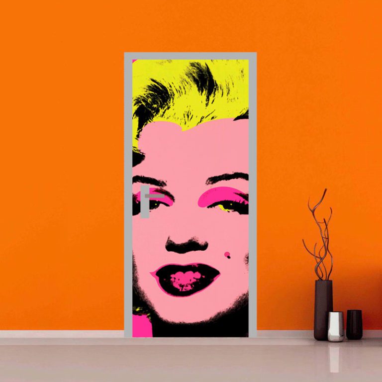 Marylin Monroe - sticker adesivo per personalizzare la tue porte