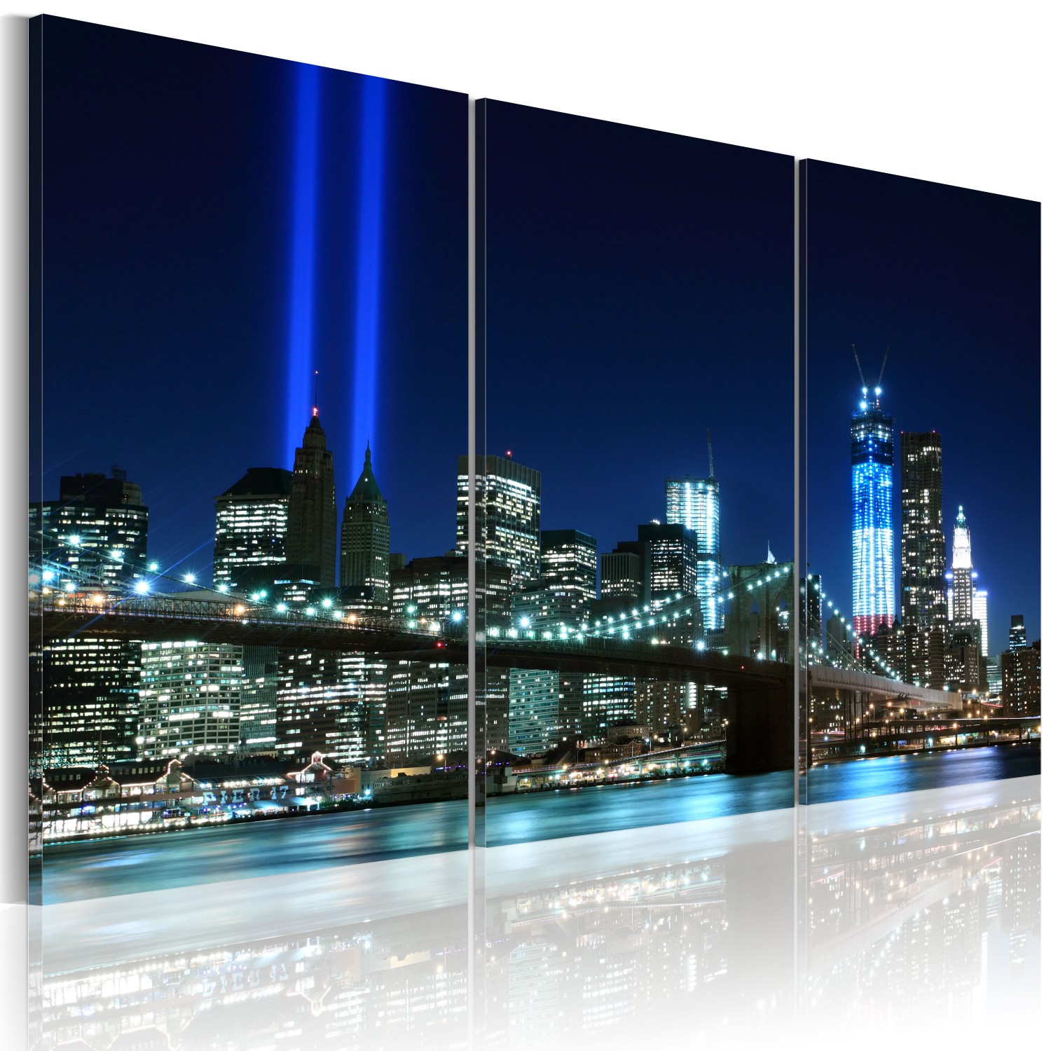 Quadro Luci azzurre di New York