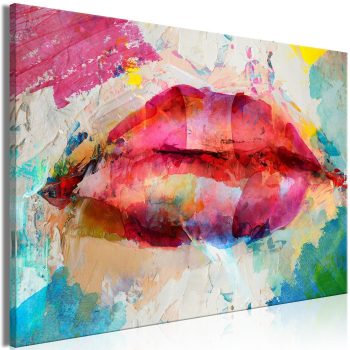 Quadro - Artistic Lips (1 Part) Wide