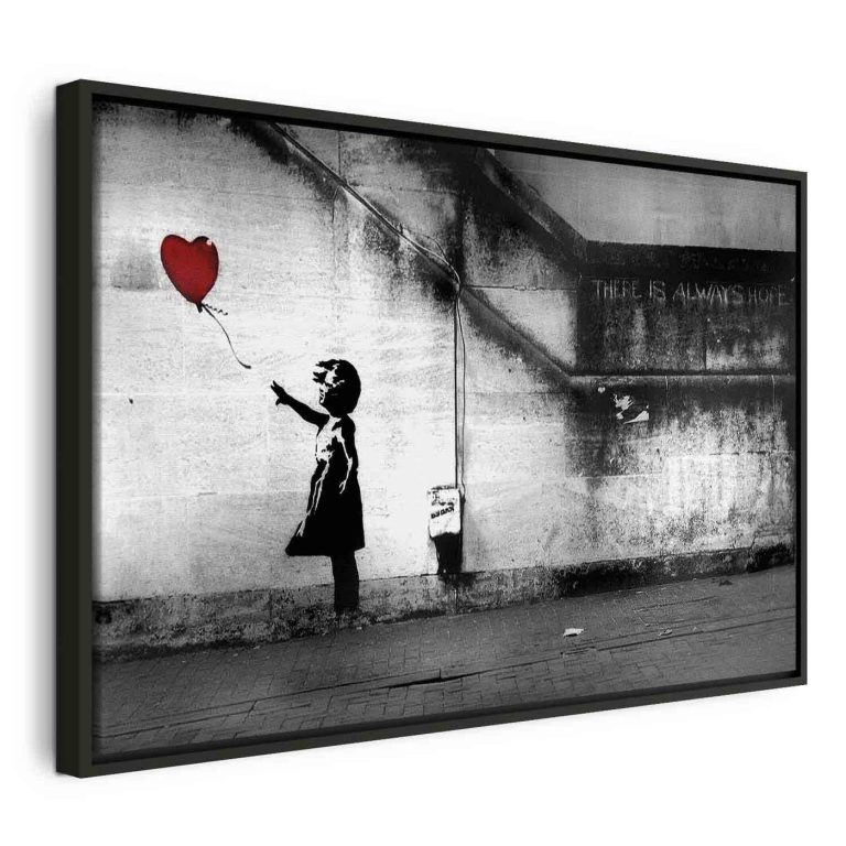 Quadro - hope (Banksy)